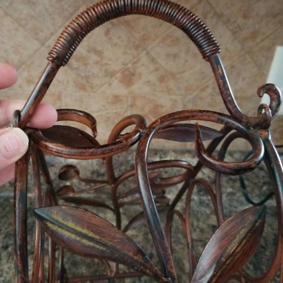 Iron Wine Rack - Picture 4 of 4